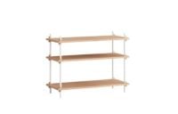 Billede af Moebe Shelving System S.65.1.A 65x85 cm - Oak/White