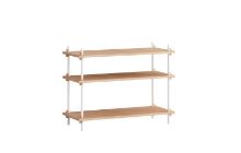 Billede af Moebe Shelving System S.65.1.A 65x85 cm - Oak/White