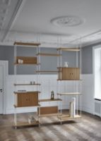 Billede af Moebe Shelving System S.65.1.A 65x85 cm - Oak/White