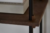 Billede af Moebe Shelving System S.65.1.A 65x85 cm - Smoked Oak/Black