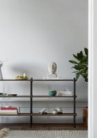 Billede af Moebe Shelving System S.65.1.A 65x85 cm - Smoked Oak/Black