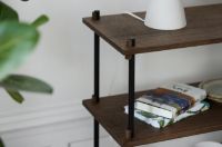 Billede af Moebe Shelving System S.65.1.A 65x85 cm - Smoked Oak/Black