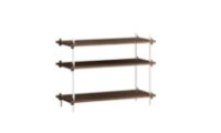 Billede af Moebe Shelving System S.65.1.A 65x85 cm - Smoked Oak/White