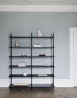 Billede af Moebe Shelving System S.65.2.B 65x162 cm - Black 