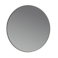 Billede af Blomus Rim Wall Mirror Ø: 50 cm - Steel Gray OUTLET