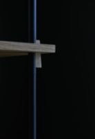 Billede af Moebe Shelving System S.65.2.B 65x162 cm - Oak/Black