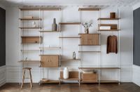 Billede af Moebe Shelving System S.65.2.B 65x162 cm - Oak/White