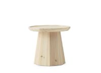 Billede af Normann Copenhagen Pine Bord Lille H: 40,6 x Ø: 45 cm - Fyrretræ
