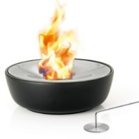 Billede af Blomus Fuoco Tabletop Gel Firepit Ø: 32,5 cm - Black