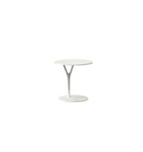 Billede af FROST WISHBONE Sidebord Bord 1 Ø: 45cm - Mat Hvid
