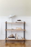 Billede af Moebe Shelving System S.115.2.B 115x162 cm - Oak/Black
