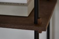 Billede af Moebe Shelving System S.115.2.B 115x162 cm - Smoked Oak/Black
