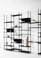 Billede af Moebe Shelving System S.255.1.A 255x85 cm - Black 
