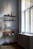 Billede af Moebe Shelving System S.255.1.A 255x85 cm - Smoked Oak/Black