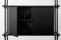 Billede af Moebe Shelving System S.255.3.C 255x239 cm - Black
