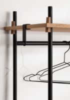 Billede af Moebe Shelving System S.255.3.C 255x239 cm - Oak/Black