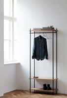 Billede af Moebe Shelving System S.255.3.C 255x239 cm - Oak/Black