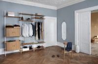 Billede af Moebe Shelving System S.255.3.C 255x239 cm - Oak/White
