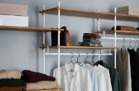 Billede af Moebe Shelving System S.255.3.C 255x239 cm - Oak/White
