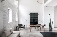 Billede af Stellar Works Mün Desk Lamp H: 52 cm - Sort/Hvid OUTLET