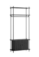 Billede af Moebe Shelving System S.200.1.G 200x85 cm - Black