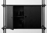 Billede af Moebe Shelving System S.200.1.G 200x85 cm - Black