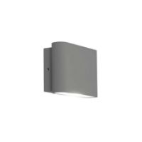 Billede af Lampefeber Silence Udendørs Væglampe B: 11 cm  - Grå