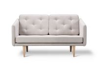 Billede af Fredericia Furniture 2002 No. 1 2 Pers. Sofa L: 143 cm - Sunniva 717/Sæbebehandlet Eg