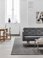 Billede af Fredericia Furniture 2003 No. 1 3 Pers. Sofa L: 206 cm - Hallingdal 130/Olieret Eg
