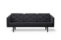 Billede af Fredericia Furniture 2003 No. 1 3 Pers. Sofa L: 206 cm - Hallingdal 180/Sortlakeret Eg