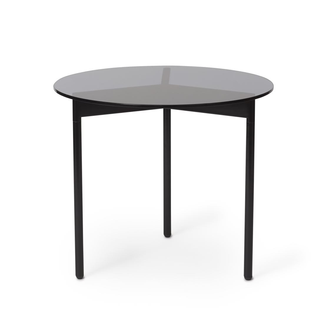 Billede af Warm Nordic From Above Bord Ø: 52 cm - Smoke Grey/Black Noir 