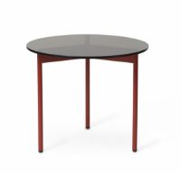 Billede af Warm Nordic From Above Bord Ø: 52 cm - Smoke Brown/Rusty Red  