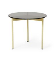 Billede af Warm Nordic From Above Bord Ø: 52 cm - Smoke Brown/Butter Yellow