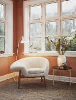 Billede af Warm Nordic From Above Bord Ø: 52 cm - Smoke Brown/Butter Yellow