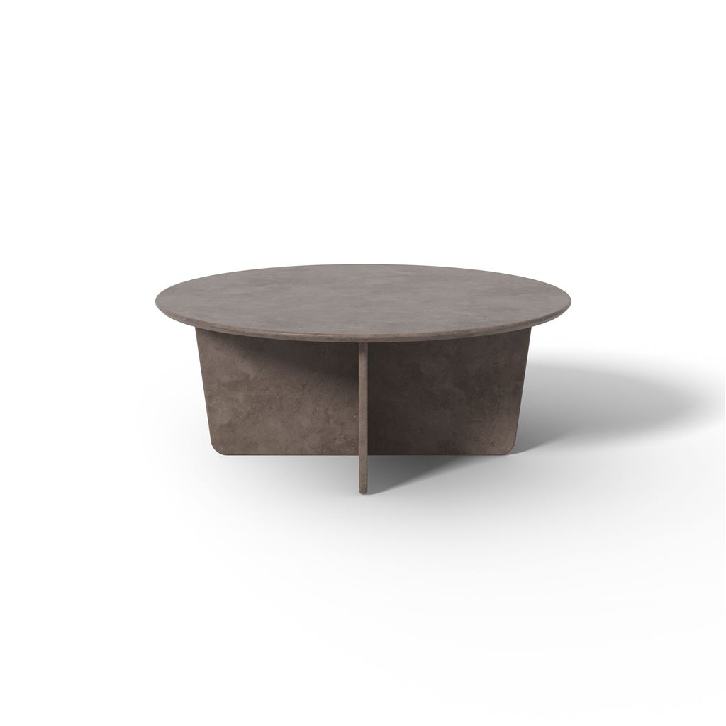 Billede af Fredericia Furniture 1960 Tableau Sofabord Ø: 100 cm - Dark Atlantico Limestone