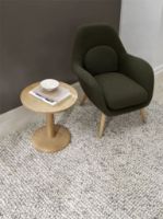 Billede af Fredericia Furniture 1290 Pon Sofabord Ø: 45 cm - Sæbebehandlet Eg