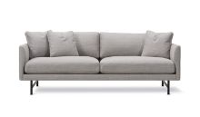 Billede af Fredericia Furniture 5652 Calmo 2 Pers. Sofa 95 L: 200 cm - Sunniva 717/Sortlakeret Stel