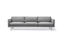 Billede af Fredericia Furniture 5623 Calmo 3 Pers. Sofa L: 250 cm - Clay 13/Matkrom Stel
