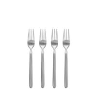 Billede af Blomus Stella Cake Forks Set of 4 L: 15,5 cm - Silver 