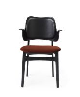 Billede af Warm Nordic Gesture Chair SH: 46 cm - Black/Red