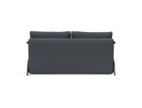 Billede af Innovation Living Black Label ILB 500 Sovesofa 140-200 cm - Mozart Grey Bronze/Røget Eg