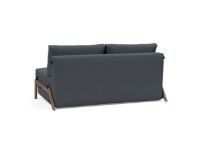 Billede af Innovation Living Black Label ILB 500 Sovesofa 140-200 cm - Mozart Grey Bronze/Røget Eg