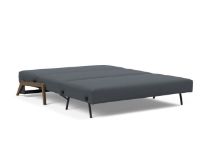 Billede af Innovation Living Black Label ILB 500 Sovesofa 140-200 cm - Mozart Grey Bronze/Røget Eg