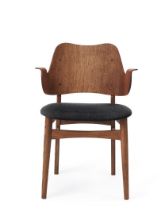 Billede af Warm Nordic Gesture Chair SH: 46 cm - Teak/Anthracite