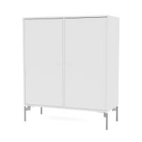 Billede af Montana QS Selection 1118 Cover Skab med ben 69,6x69,6x30 cm - 101 New White / Chrome