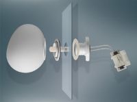 Billede af Foscarini Gregg Piccola Væglampe H: 13cm - Hvid