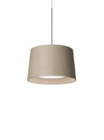 Billede af Foscarini Twiggy Wood Suspension Loftlampe MyLight Ø: 46 cm - Greige