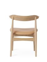 Billede af Warm Nordic Cow Horn Spisebordsstol SH: 46 cm - Oak/Nature