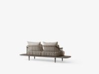 Billede af &Tradition Fly SC3 Sofa w. Side Tables L: 240 cm - Smoked Oiled Oak/Karakorum 003