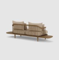 Billede af &Tradition Fly SC3 Sofa w. Side Tables L: 240 cm - Smoked Oiled Oak/Karakorum 003